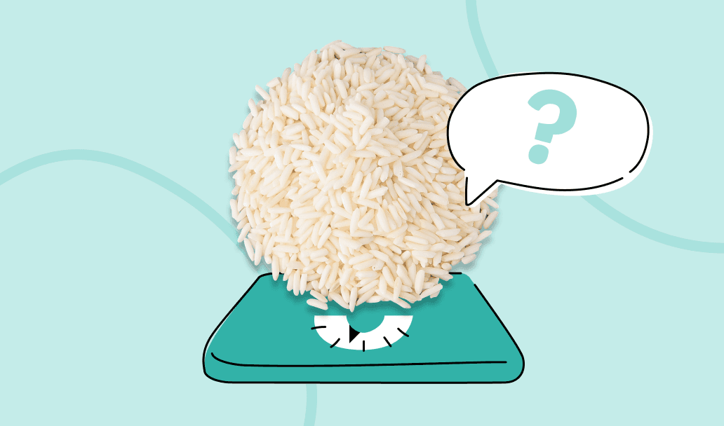 Rice equals extra weight?