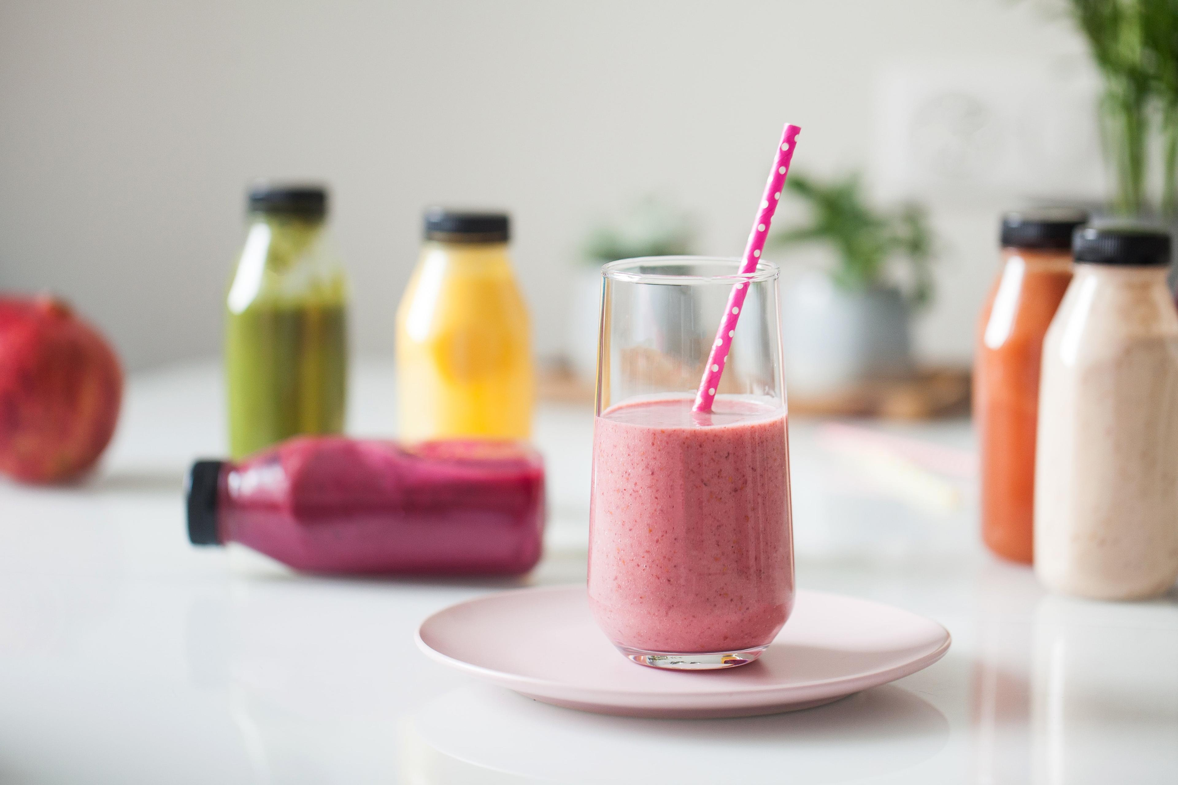 Berry cauliflower smoothie