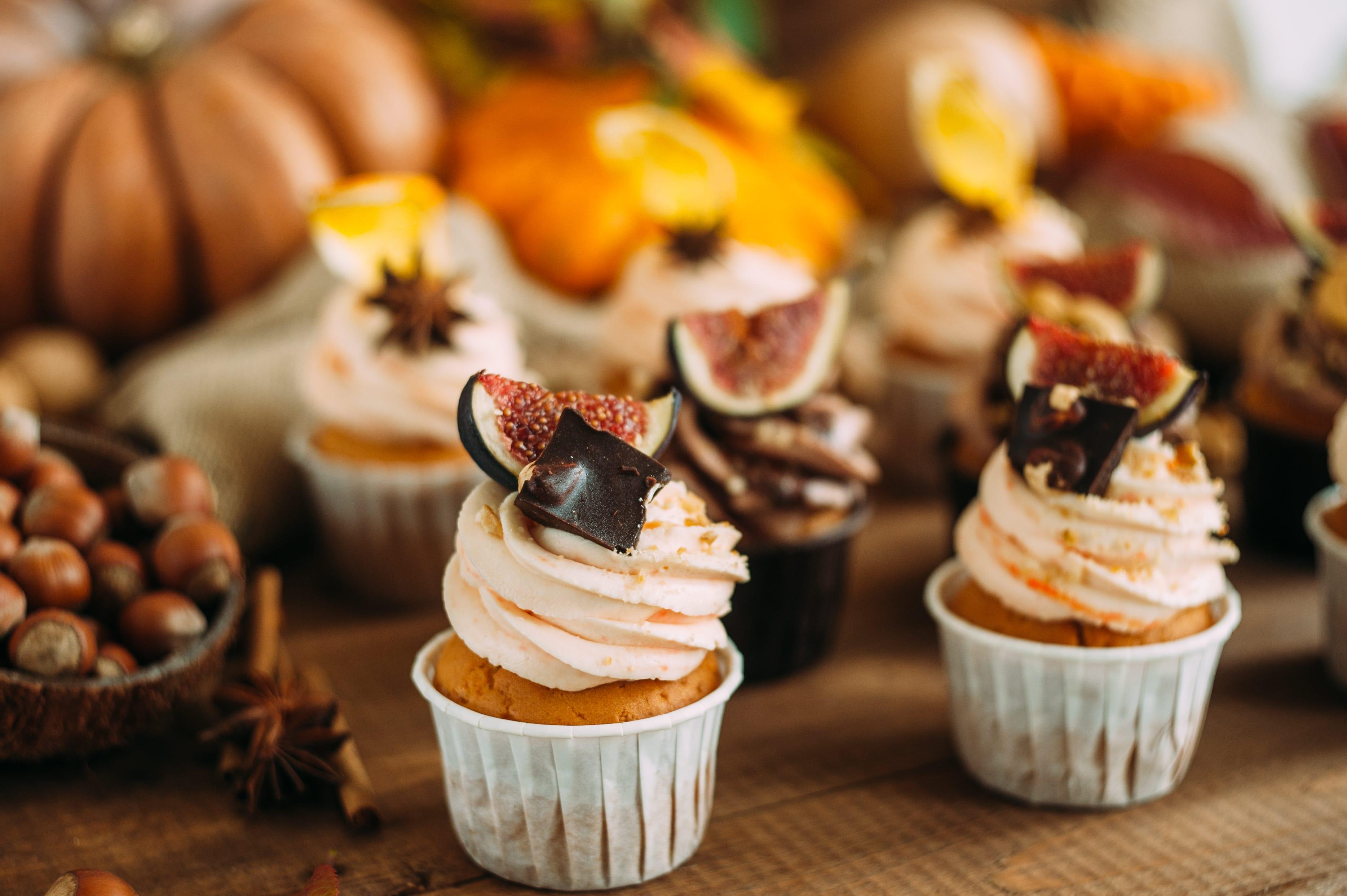 Halloween mini cupcakes