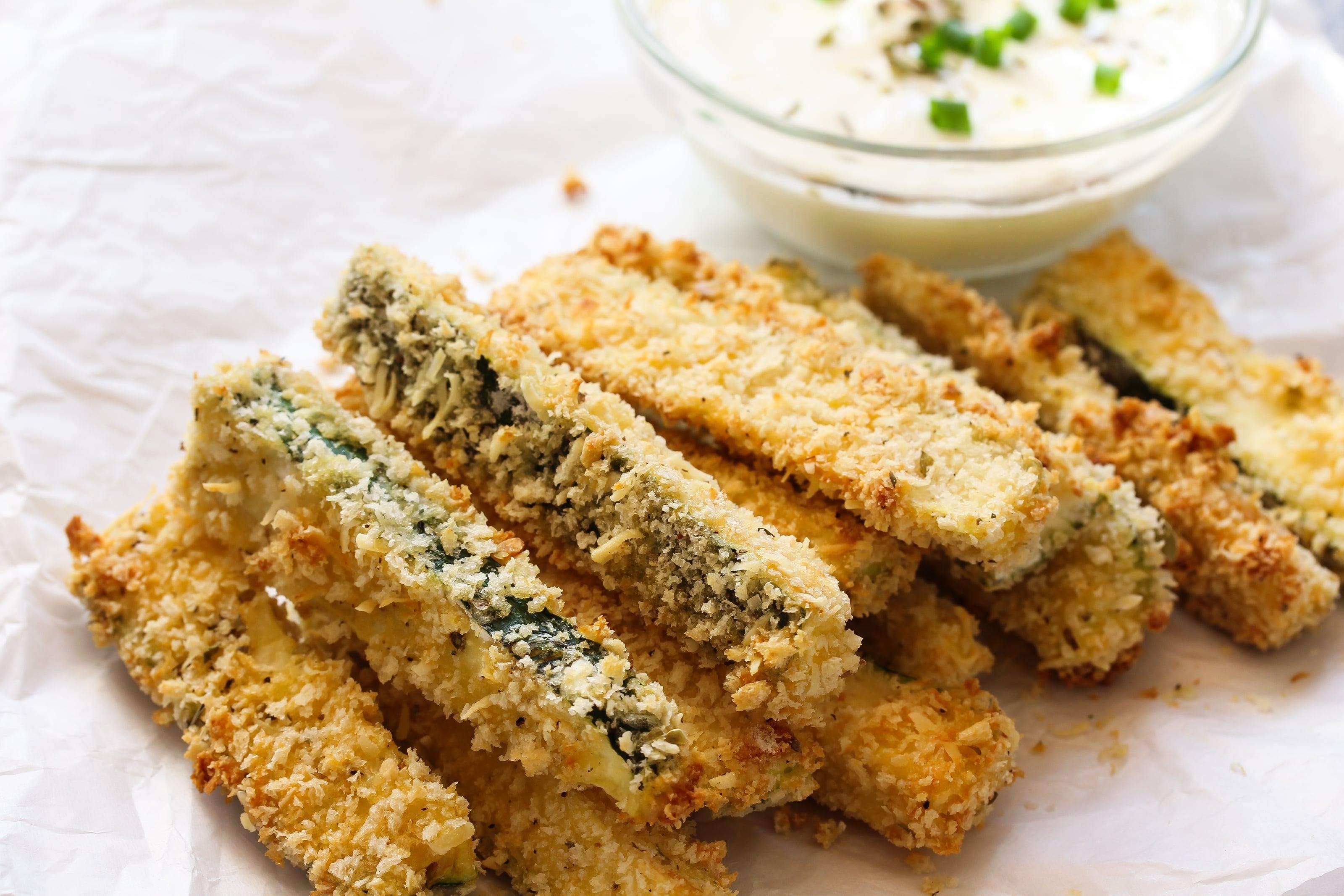 Fried zucchini